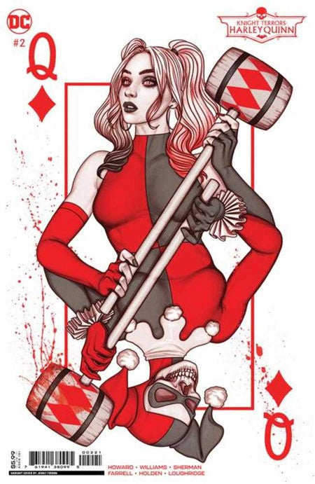 Stock Photo of Knight Terrors Harley Quinn #2 (Of 2) CVR B Jenny Frison Card Stock Variant comic sold by Stronghold Collectibles