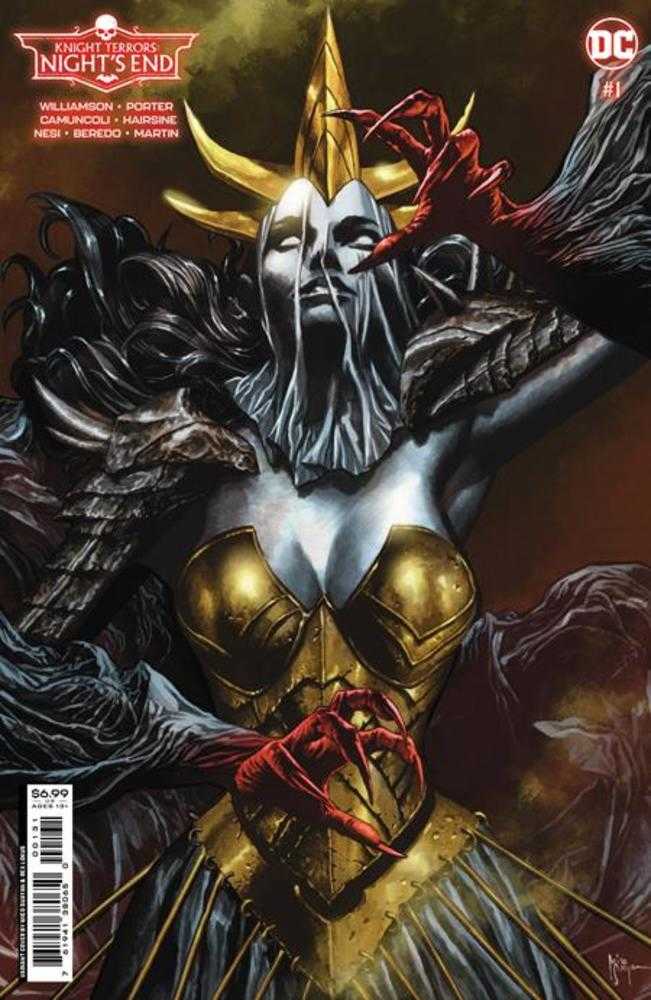 Stock photo of Knight Terrors Nights End #1 (One Shot) CVR C Mico Suayan Card Stock Variant comic sold by Stronghold Collectibles