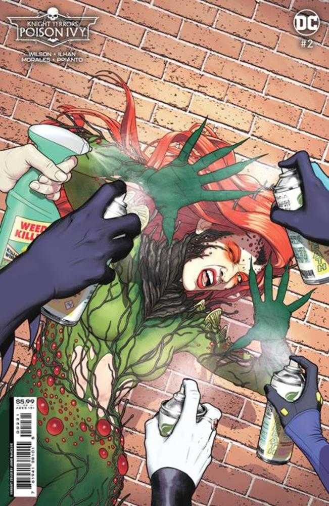 Stock photo of Knight Terrors Poison Ivy #2 (Of 2) CVR C Jamie Mckelvie Card Stock Variant comic sold by Stronghold Collectibles