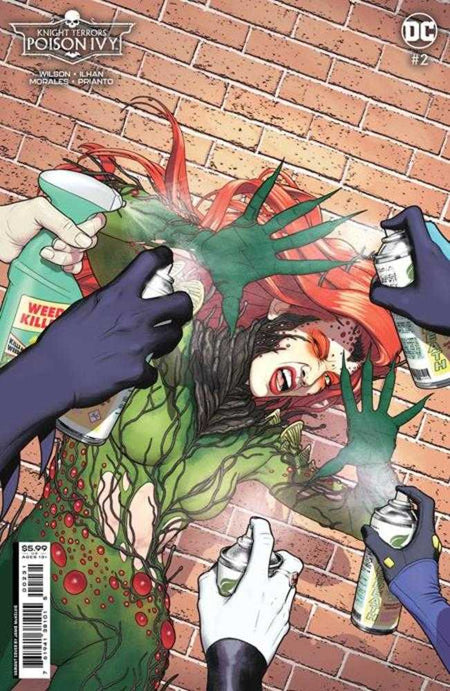 Stock photo of Knight Terrors Poison Ivy #2 (Of 2) CVR C Jamie Mckelvie Card Stock Variant comic sold by Stronghold Collectibles