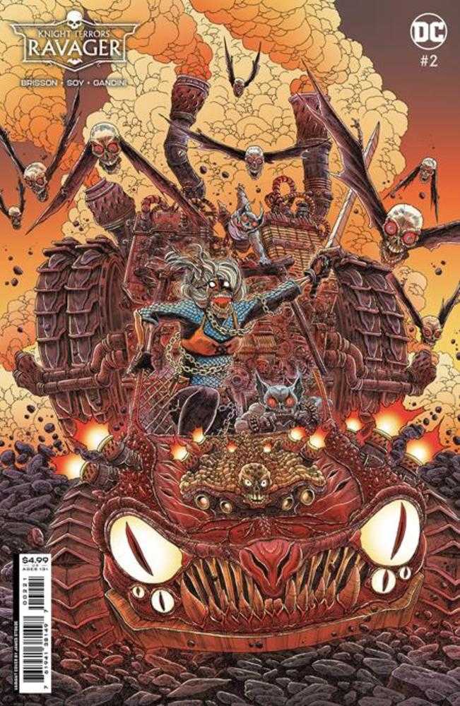 Stock photo of Knight Terrors Ravager #2 (Of 2) CVR B James Stokoe Card Stock Variant comic sold by Stronghold Collectibles
