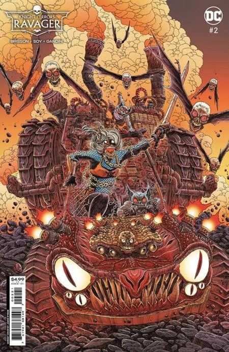Stock photo of Knight Terrors Ravager #2 (Of 2) CVR B James Stokoe Card Stock Variant comic sold by Stronghold Collectibles
