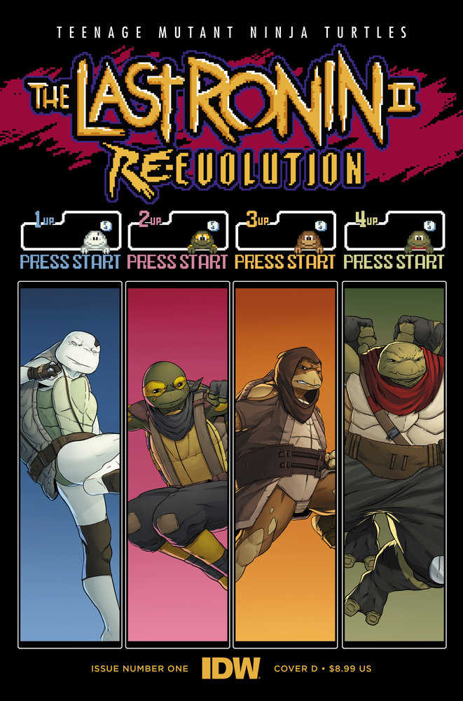 Stock Photo of Teenage Mutant Ninja Turtles: The Last Ronin II--Re-Evolution #1 Variant D Delgado Comics sold by Stronghold Collectibles