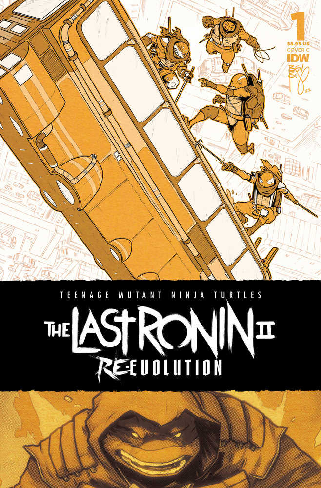 Stock Photo of Teenage Mutant Ninja Turtles: The Last Ronin II--Re-Evolution #1 Variant C Bishop Comics sold by Stronghold Collectibles
