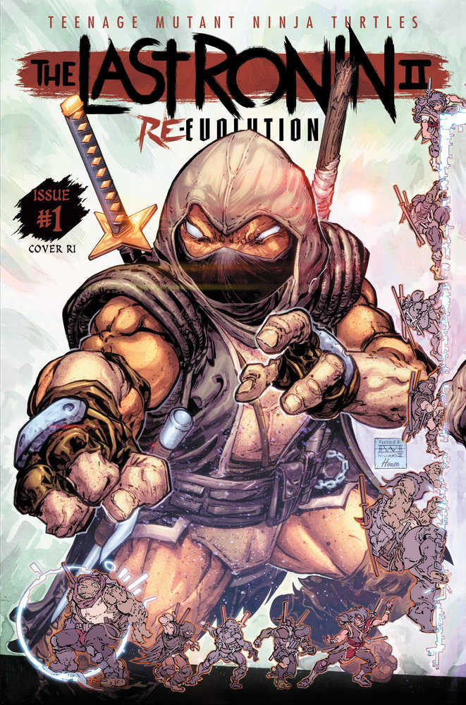 Teenage Mutant Ninja Turtles: The Last Ronin II--Re-Evolution #1 Variant Ri (25)  (Williams II) PRESALE Orders due 10/15