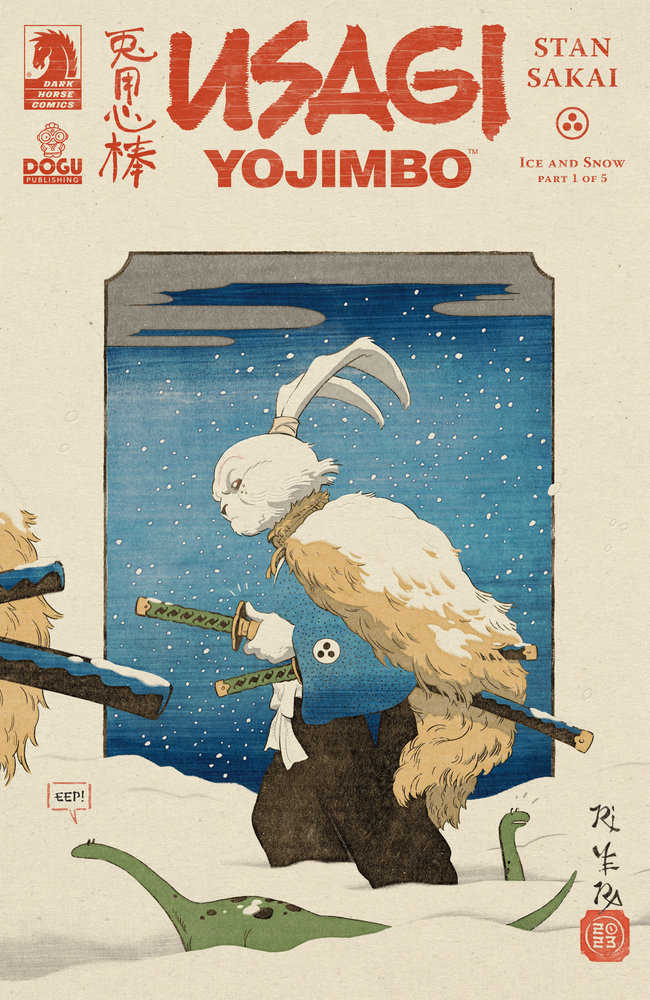 Stock Photo of Usagi Yojimbo Ice & Snow #1 CVR C 1:25 Rivera Comics sold by Stronghold Collectibles