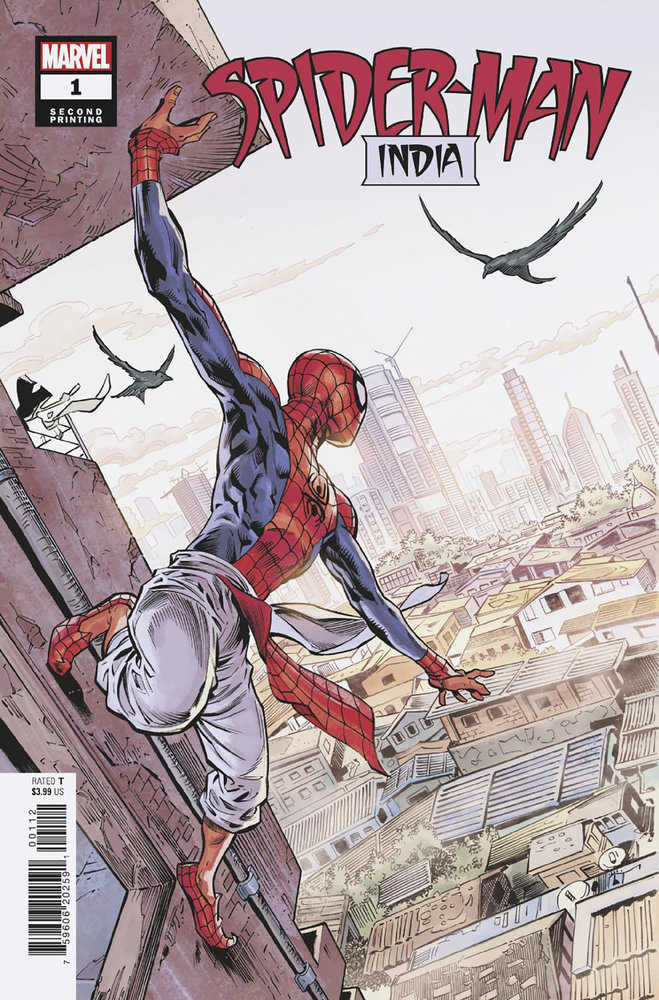 Stock Photo of Spider-Man: India 1 Abhishek Malsuni 2nd Print Variant comic sold by Stronghold Collectibles