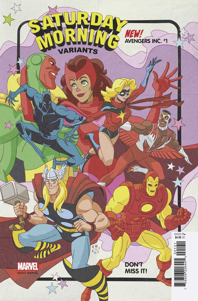 Stock photo of Avengers Inc. 1 Sean Galloway Saturday Morning Variant Comics sold by Stronghold Collectibles