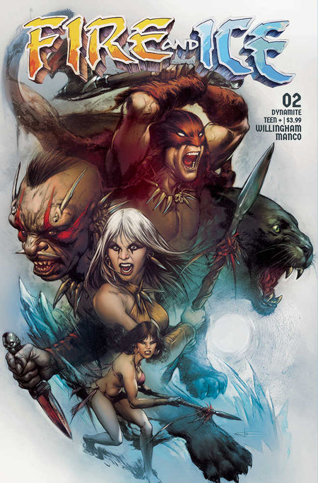 Stock Photo of Fire And Ice #2 CVR B Manco Comics sold by Stronghold Collectibles