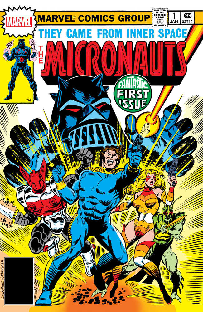 Stock Photo of Micronauts #1 Facsimile Edition Foil Variant Comics sold by Stronghold Collectibles