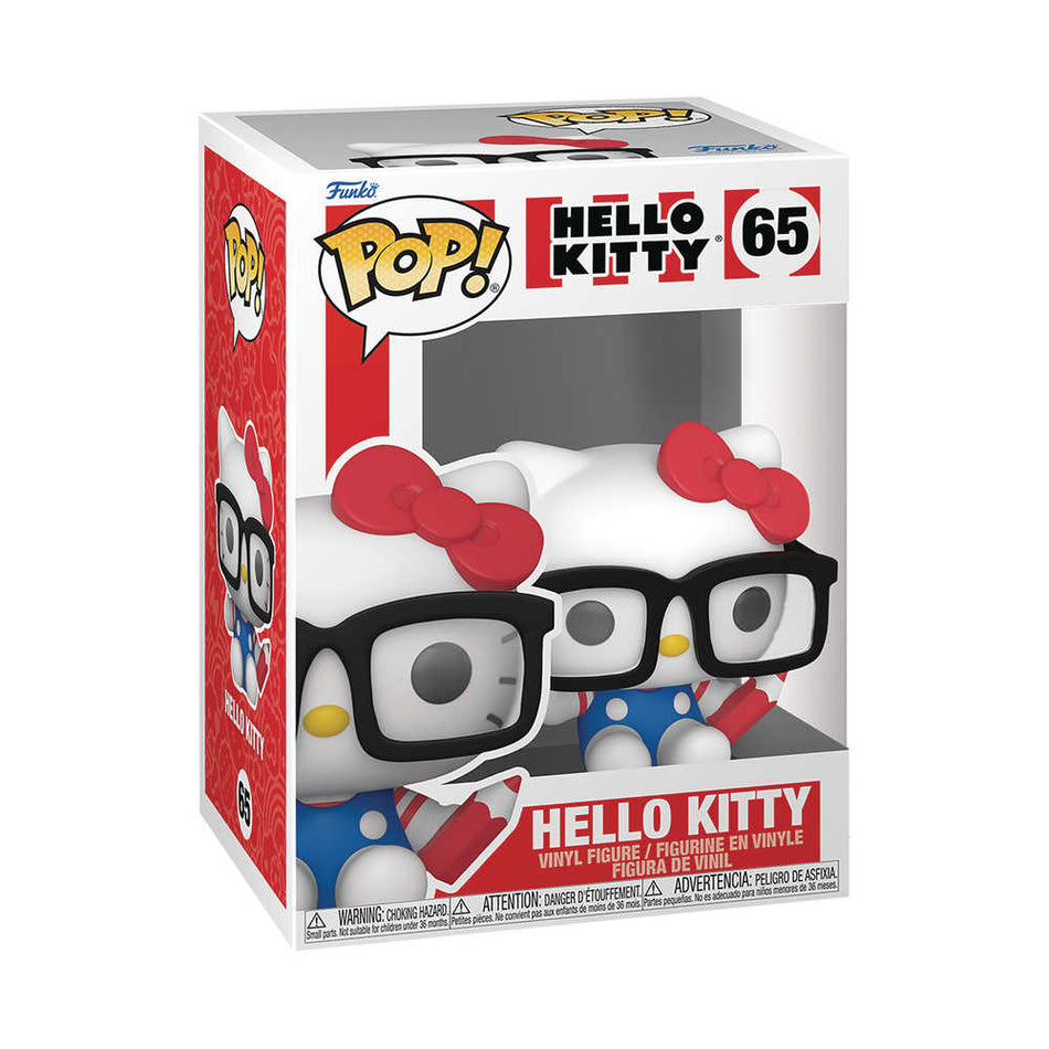 Stock Photo of Pop Sanrio Hello Kitty HK Nerd Vinyl Figure Toys and Models sold by Stronghold Collectibles