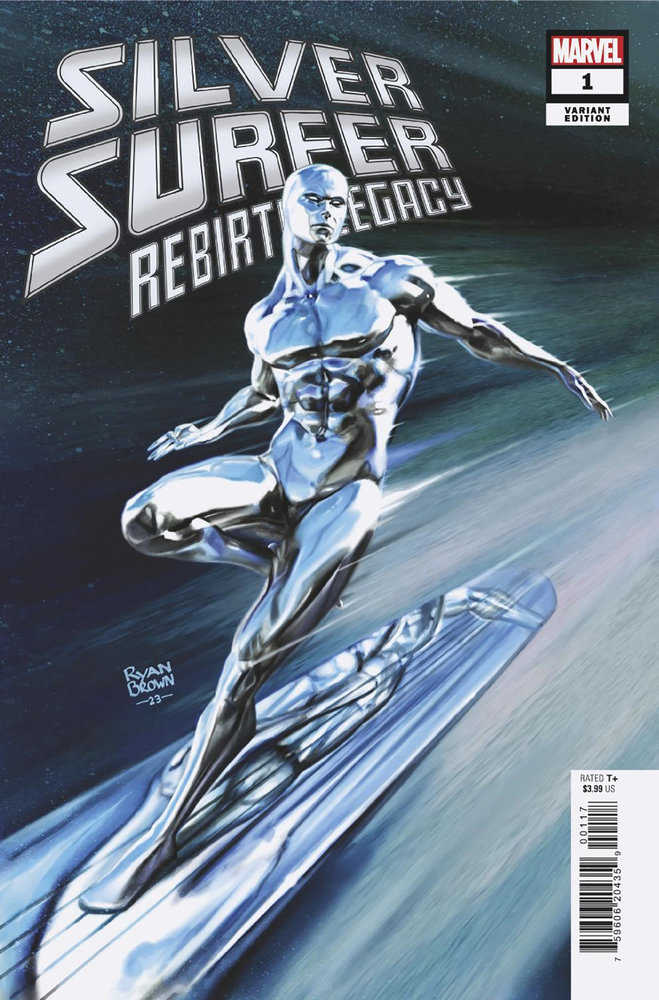 Stock photo of Silver Surfer Rebirth: Legacy 1 Ryan Brown Variant Comics sold by Stronghold Collectibles