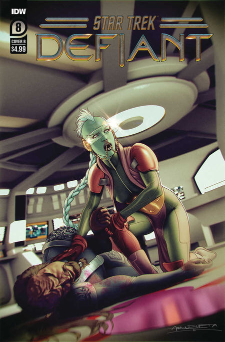 Stock Photo of Star Trek Defiant #8 CVR B Unzueta Comics sold by Stronghold Collectibles