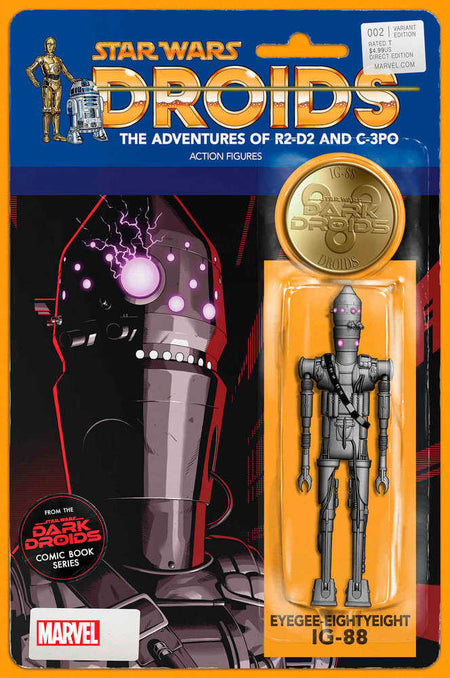 Stock photo of Star Wars: Dark Droids 2 John Tyler Christopher Action Figure Variant [Dd] Comics sold by Stronghold Collectibles