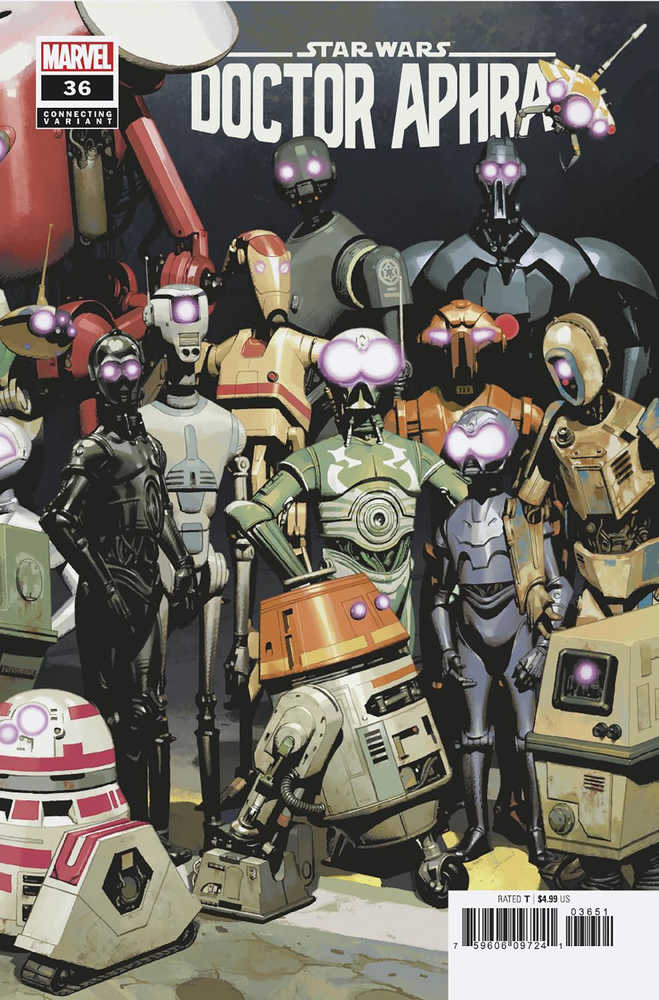 Stock Photo of Star Wars Doctor Aphra #36 Casanovas Droids Connect Variant Comics sold by Stronghold Collectibles