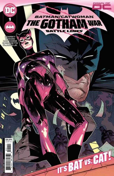 Stock photo of Batman Catwoman The Gotham War Battle Lines #1 (One Shot) CVR A Jorge Jimenez comic sold by Stronghold Collectibles