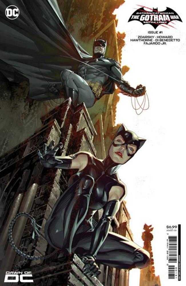 Stock photo of Batman Catwoman The Gotham War Battle Lines #1 (One Shot) CVR C Kael Ngu Card Stock Variant comic sold by Stronghold Collectibles