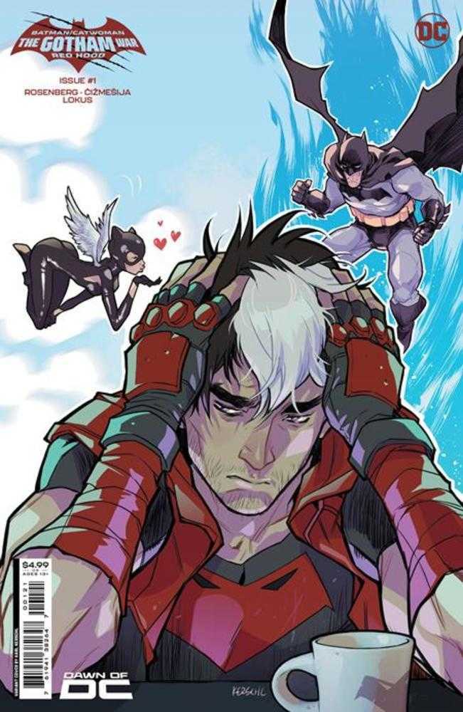 Stock Photo of Batman Catwoman The Gotham War Red Hood #1 (Of 2) CVR B Karl Kerschl Card Stock Variant Comics sold by Stronghold Collectibles