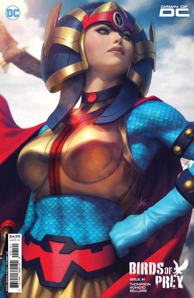 Stock photo of Birds Of Prey #1 CVR B Stanley Artgerm Lau Card Stock Variant Comics sold by Stronghold Collectibles