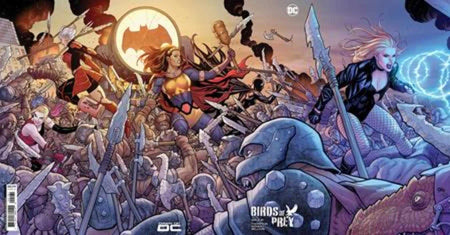 Stock photo of Birds Of Prey #1 CVR E Frank Cho Triptych Gatefold Variant Comics sold by Stronghold Collectibles