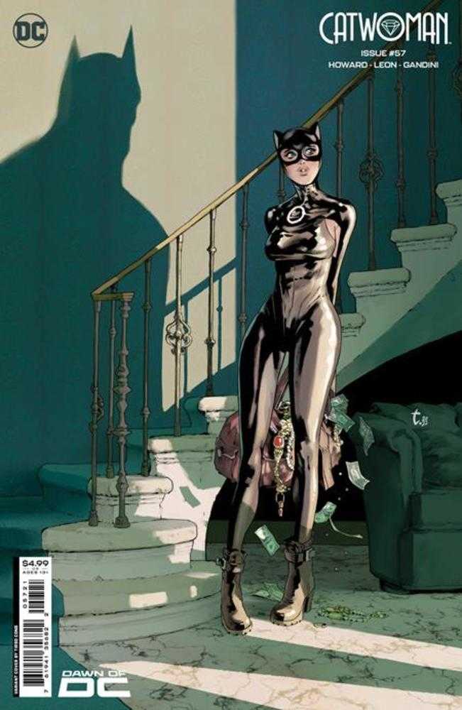 Photo of Catwoman #57 CVR B Tirso Cons Card Stock Variant Comics sold by Stronghold Collectibles