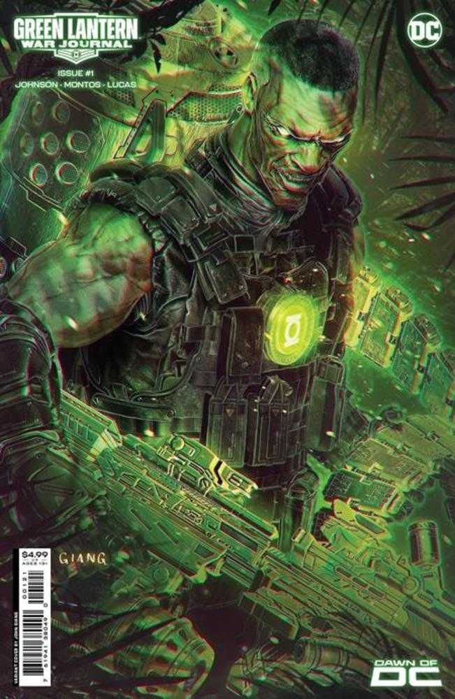 Photo of Green Lantern War Journal #1 CVR B John Giang Card Stock Variant Comics sold by Stronghold Collectibles