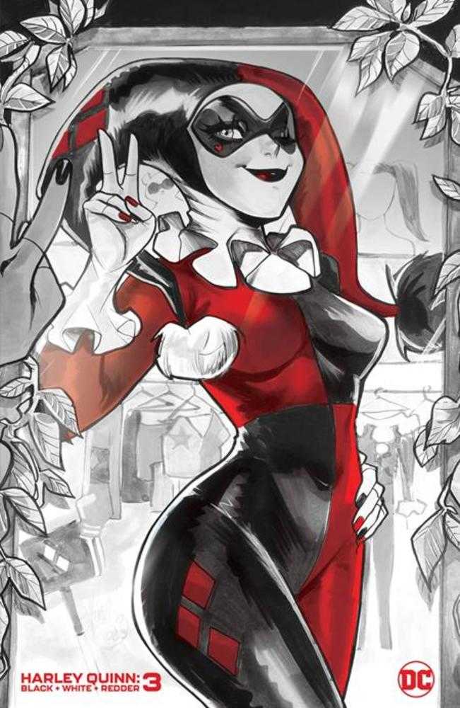 Photo of Harley Quinn Black White Redder #3 (Of 6) CVR B Mirka Andolfo Variant Comics sold by Stronghold Collectibles