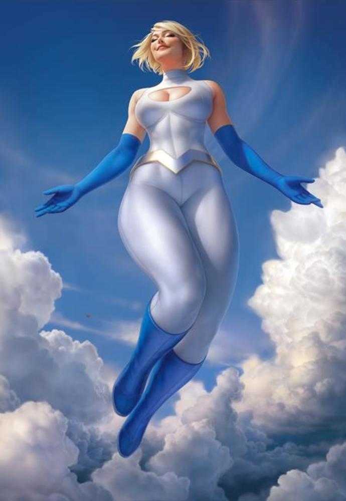 Stock Photo of Power Girl #1 CVR E Warren Louw Foil Variant Comics sold by Stronghold Collectibles