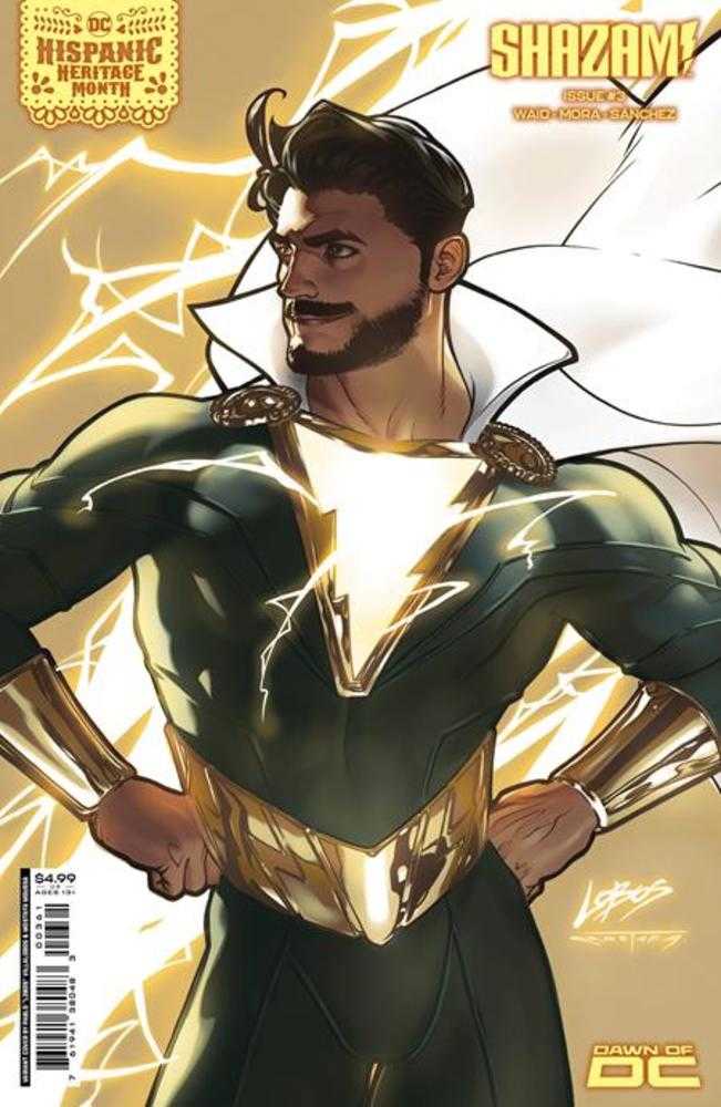 Stock photo of Shazam #3 CVR D Pablo Villalobos Hispanic Heritage Month Card Stock Variant Comics sold by Stronghold Collectibles