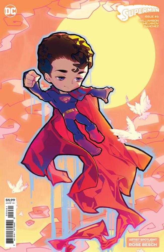 Photo of Superman #6 CVR D Rose Besch Creator Card Stock Variant Comics sold by Stronghold Collectibles