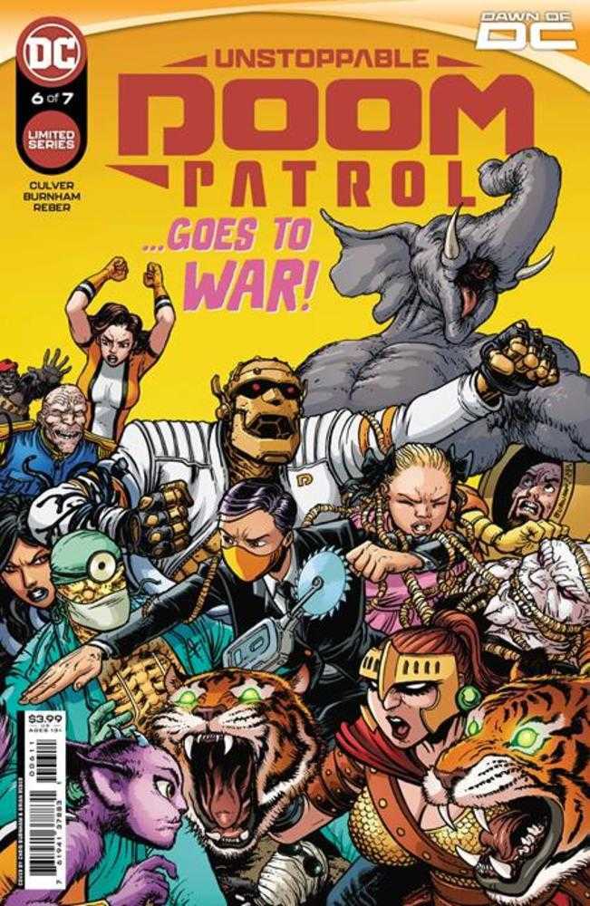 Stock Photo of Unstoppable Doom Patrol #6 (Of 7) CVR A Chris Burnham Comics sold by Stronghold Collectibles