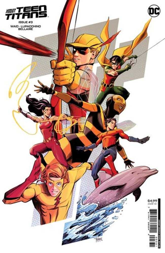 Stock photo of Worlds Finest Teen Titans #3 (Of 6) CVR C Daniel Bayliss Card Stock Variant Comics sold by Stronghold Collectibles