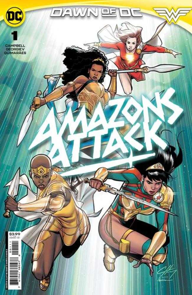 Amazons Attack #1 Cover A Clayton Henry PRESALE Orders Due 10/1