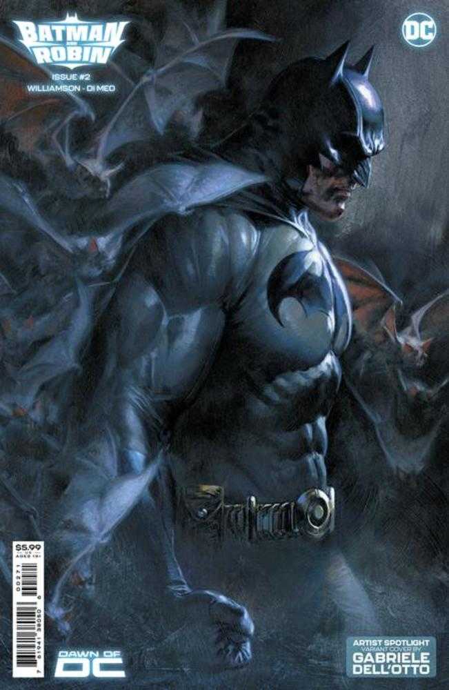 Stock photo of Batman And Robin #2 CVR D Gabriele Dell Otto Artist Spotlight Card Stock Variant Comics sold by Stronghold Collectibles