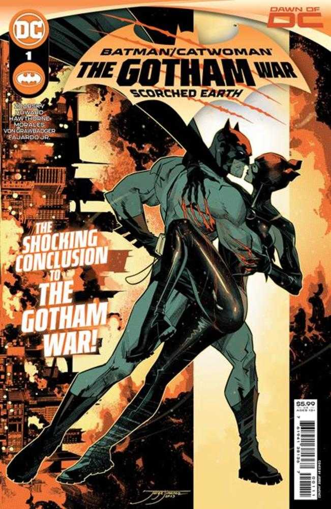 Stock Photo of Batman Catwoman Gotham War Scorched Earth #1 (One Shot) CVR A Jorge Jimenez Comics sold by Stronghold Collectibles