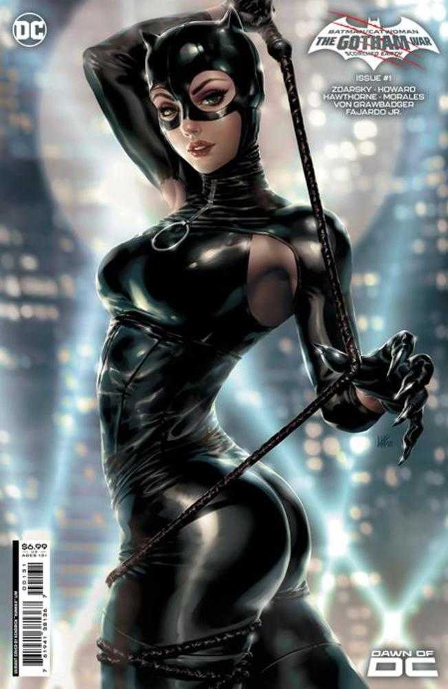 Stock Photo of Batman Catwoman Gotham War Scorched Earth #1 (One Shot) CVR C Kendrick Kunkka Lim Card Stock Variant Comics sold by Stronghold Collectibles