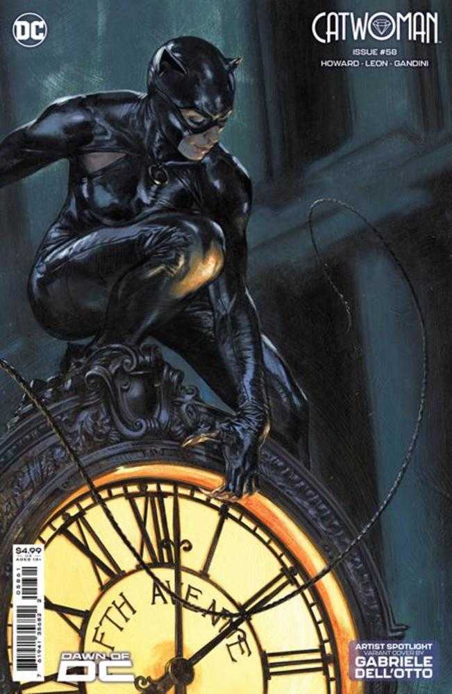 Stock photo of Catwoman #58 CVR D Gabriele Dell Otto Artist Spotlight Card Stock Variant (Batman Catwoman The Gotham War) Comicssold by Stronghold Collectibles