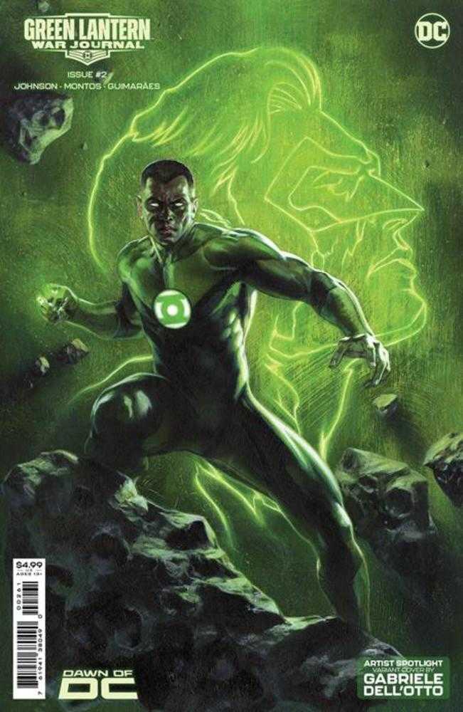 Stock photo of Green Lantern War Journal #2 CVR D Gabriele Dell Otto Artist Spotlight Card Stock Variant Comicssold by Stronghold Collectibles