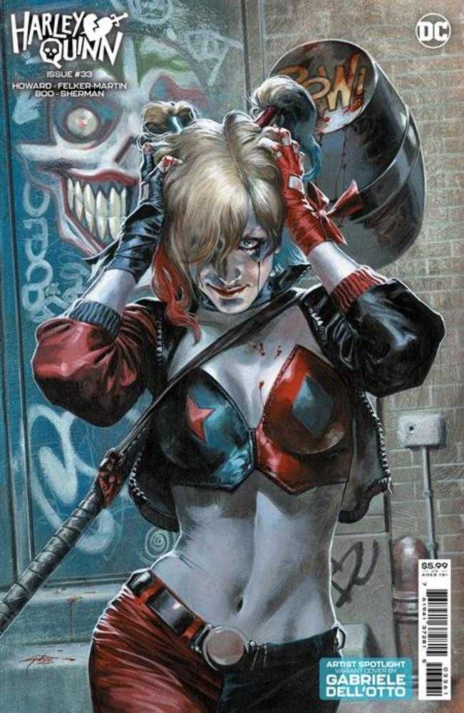 Stock Photo of Harley Quinn #33 CVR C Gabriele Dell Otto Artist Spotlight Card Stock Variant Comics sold by Stronghold Collectibles