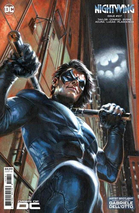 Stock photo of Nightwing #107 CVR D Gabriele Dell Otto Artist Spotlight Card Stock Variant Comicssold by Stronghold Collectibles