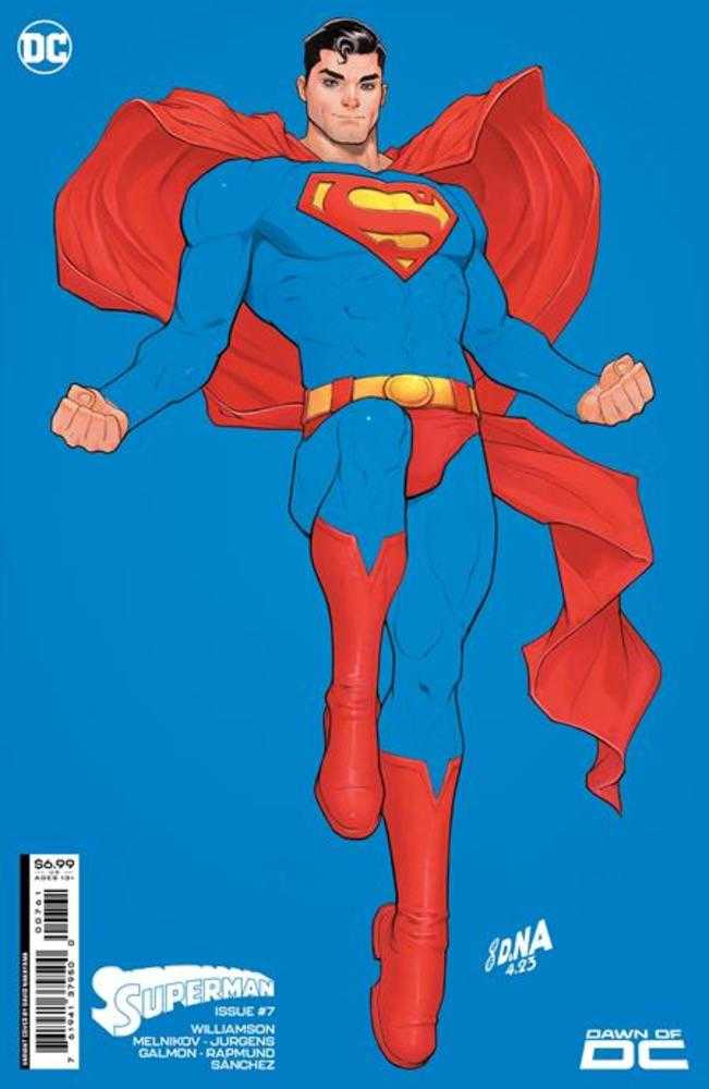Stock photo of Superman #7 CVR D David Nakayama Card Stock Variant (#850) Comicssold by Stronghold Collectibles