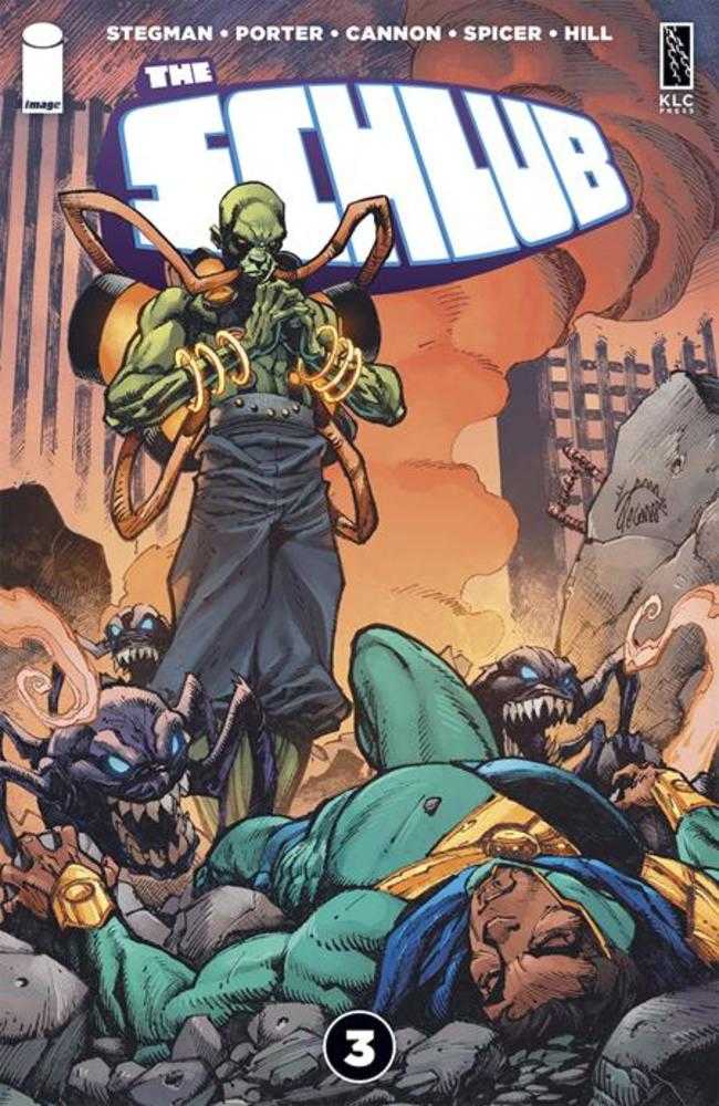 Stock Photo of Schlub #3 CVR B Stegman Comics sold by Stronghold Collectibles