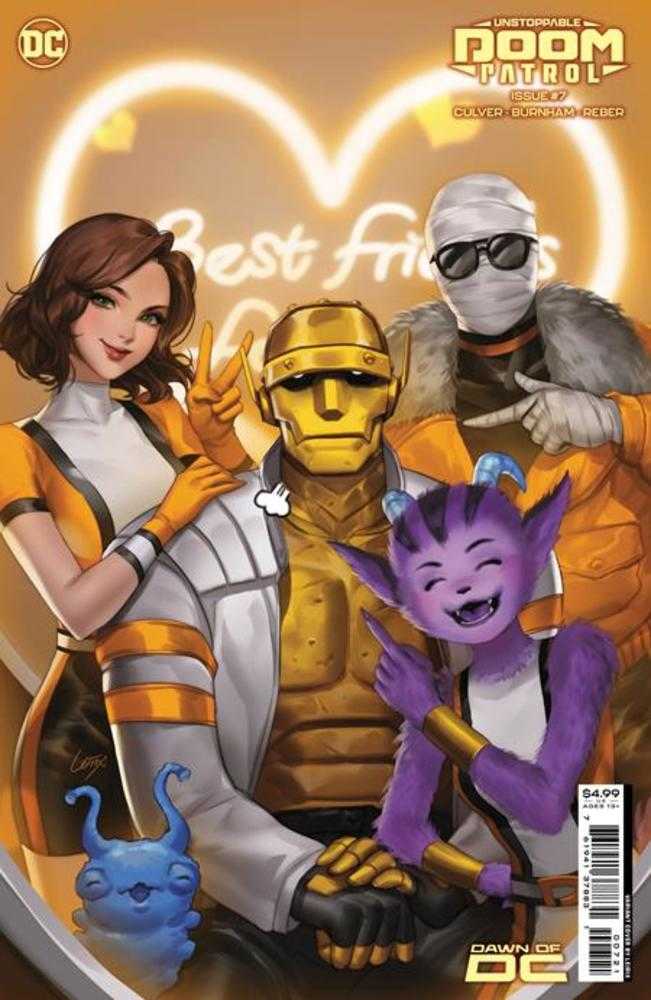 Stock Photo of Unstoppable Doom Patrol #7 (Of 7) CVR B Lesley Leirix Li Card Stock Variant Comics sold by Stronghold Collectibles