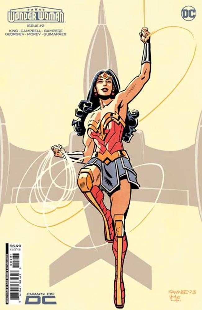 Stock Photo of Wonder Woman #2 CVR B Chris Samnee Card Stock Variant Comics sold by Stronghold Collectibles