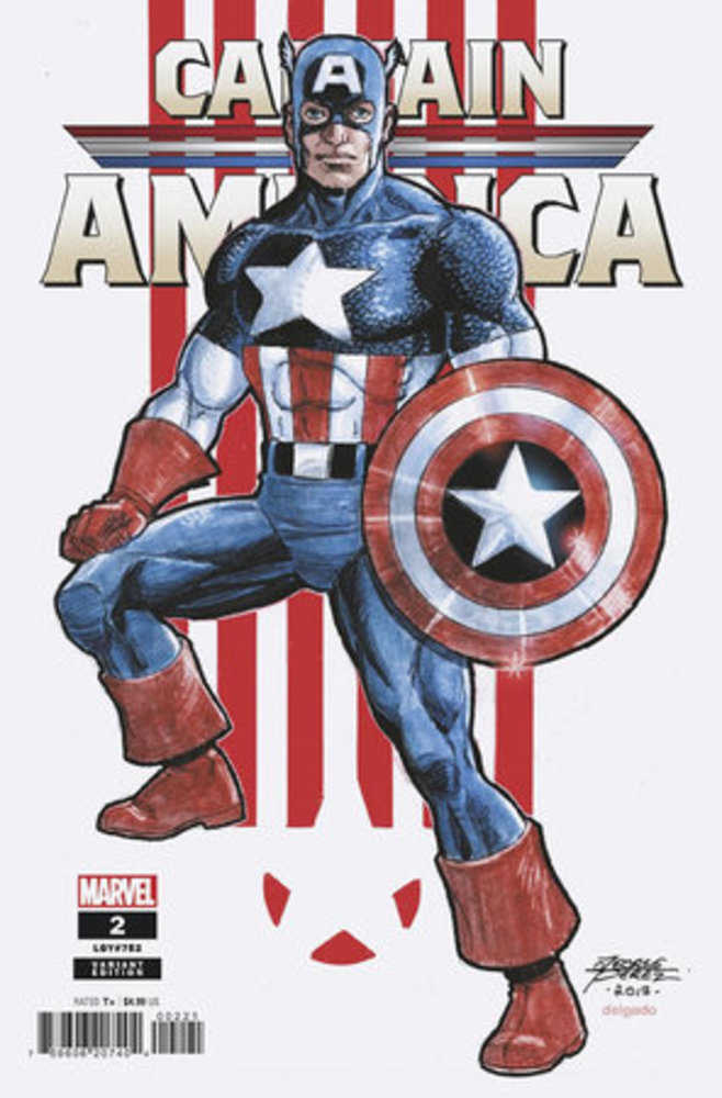 Stock Photo of Captain America #2 George Perez Variant Comics sold by Stronghold Collectibles
