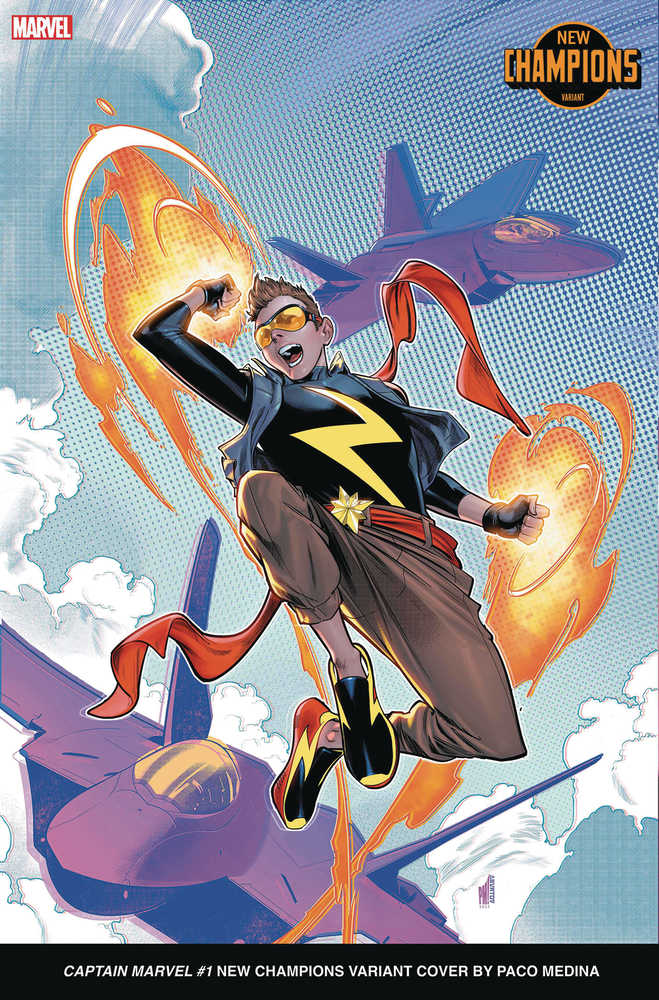 Stock Photo of Captain Marvel #1 Paco Medina New Champions Variant Comics sold by Stronghold Collectibles