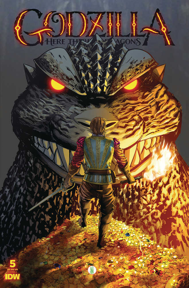 Stock Photo of Godzilla Here There Be Dragons #5 CVR A Miranda Comics sold by Stronghold Collectibles