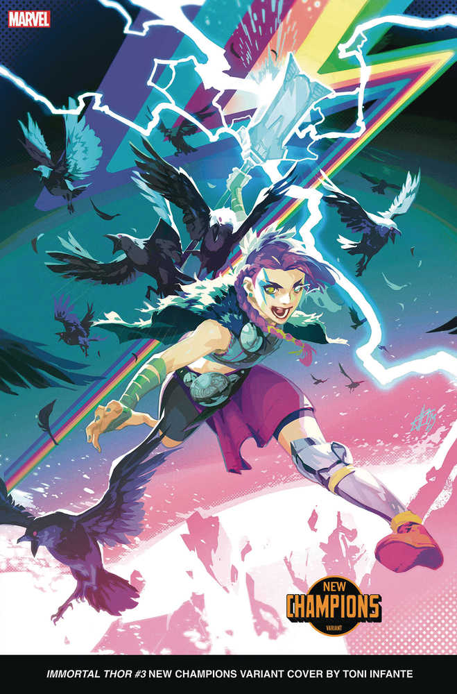 Stock Photo of Immortal Thor #3 Toni Infante New Champions Variant Comics sold by Stronghold Collectibles