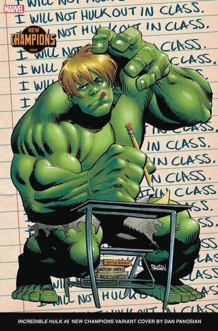 Stock photo of Incredible Hulk #5 Dan Panosian New Champions Variant Comicssold by Stronghold Collectibles