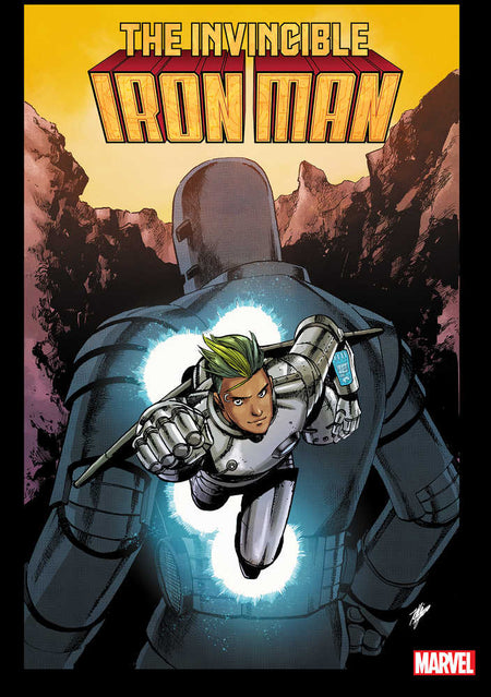 Stock photo of Invincible Iron Man #11 Takeshi Miyazawa New Champions Variant Comicssold by Stronghold Collectibles